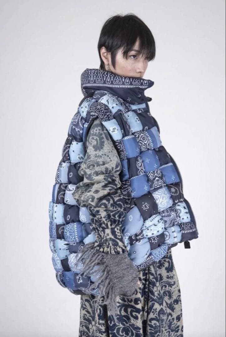 1/13まで【正規品】KAPITAL keel weaving vest