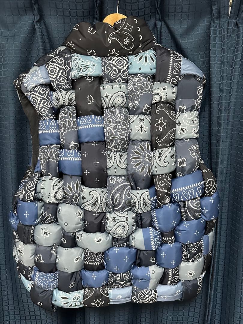 1/13まで【正規品】KAPITAL keel weaving vest