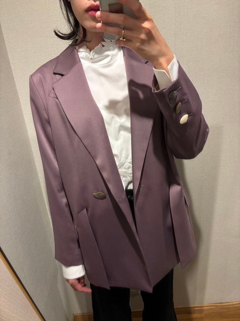 MURRAL ミューラル　ジャケット　パープル