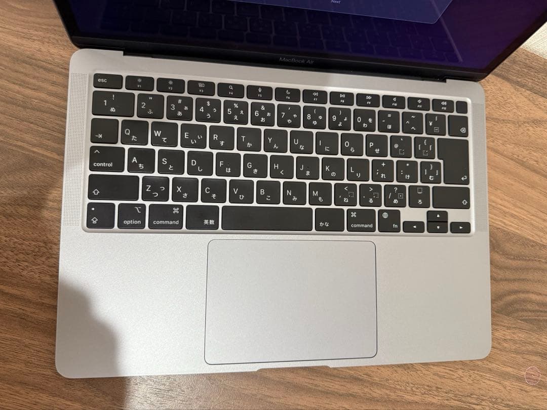 フーン　Mac Book Air 2020 M1