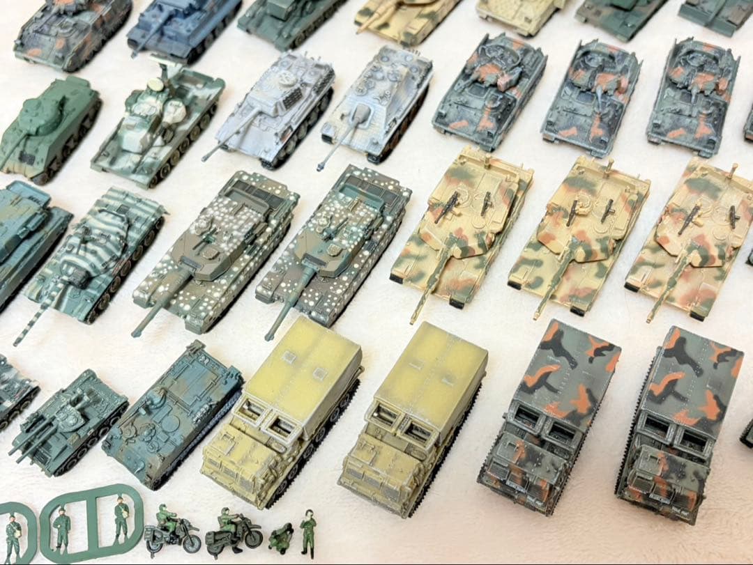 戦車 フィギュア 1:144スケール まとめ売り
