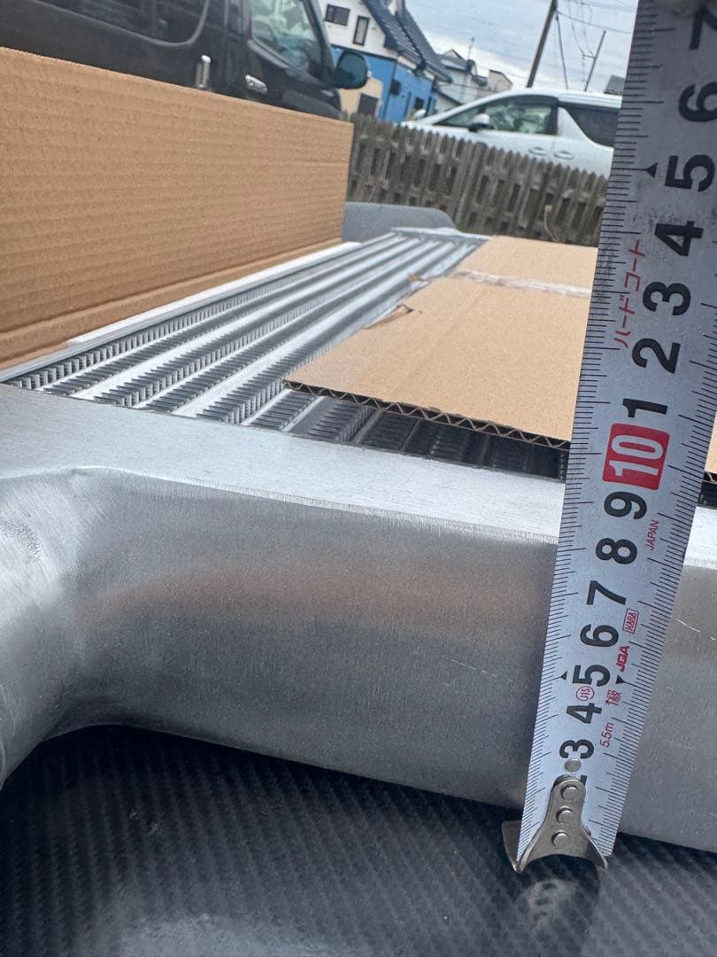 アルミ製インタークーラーコア