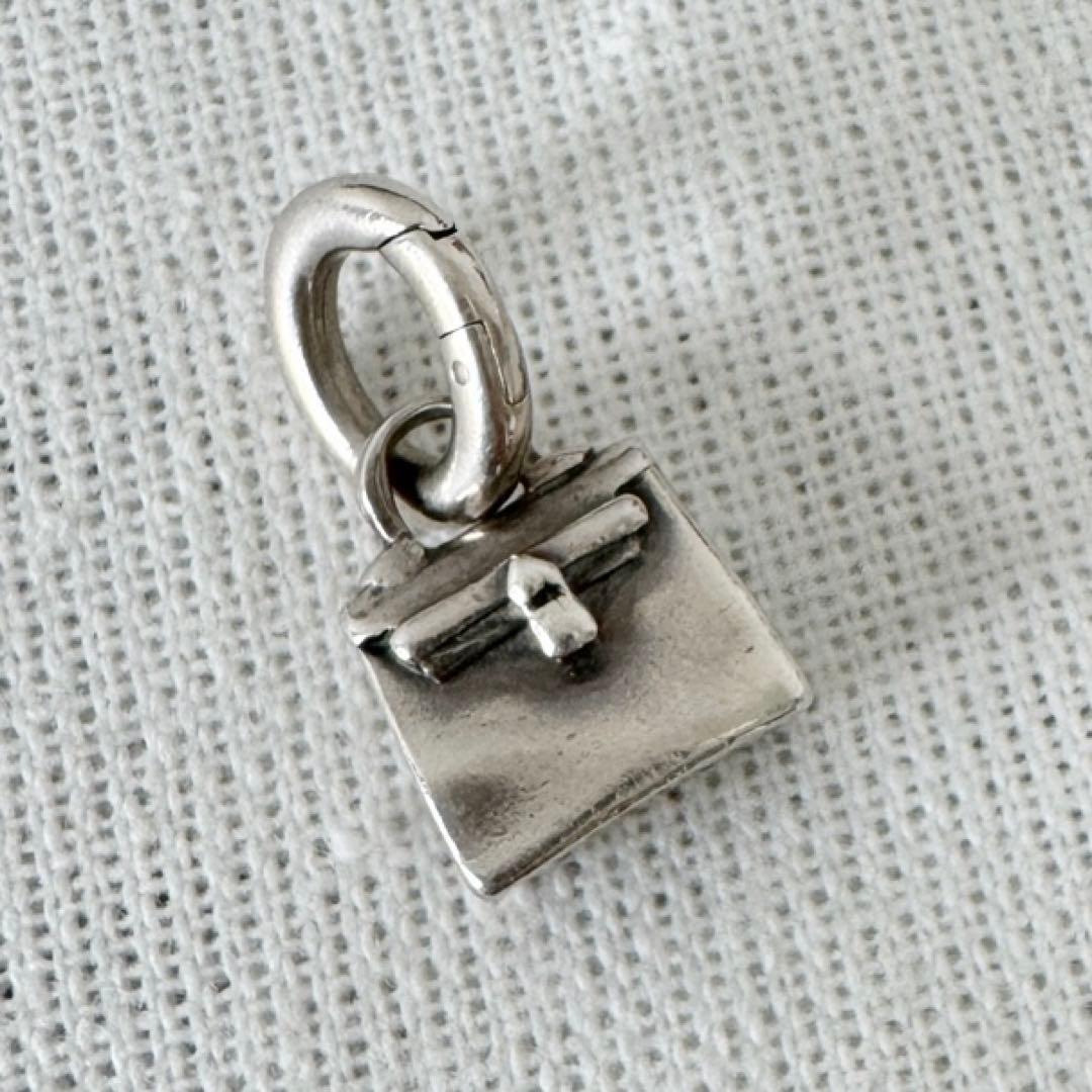 HERMES エルメス チャーム ペンダントトップ ケリー バッグモチーフ