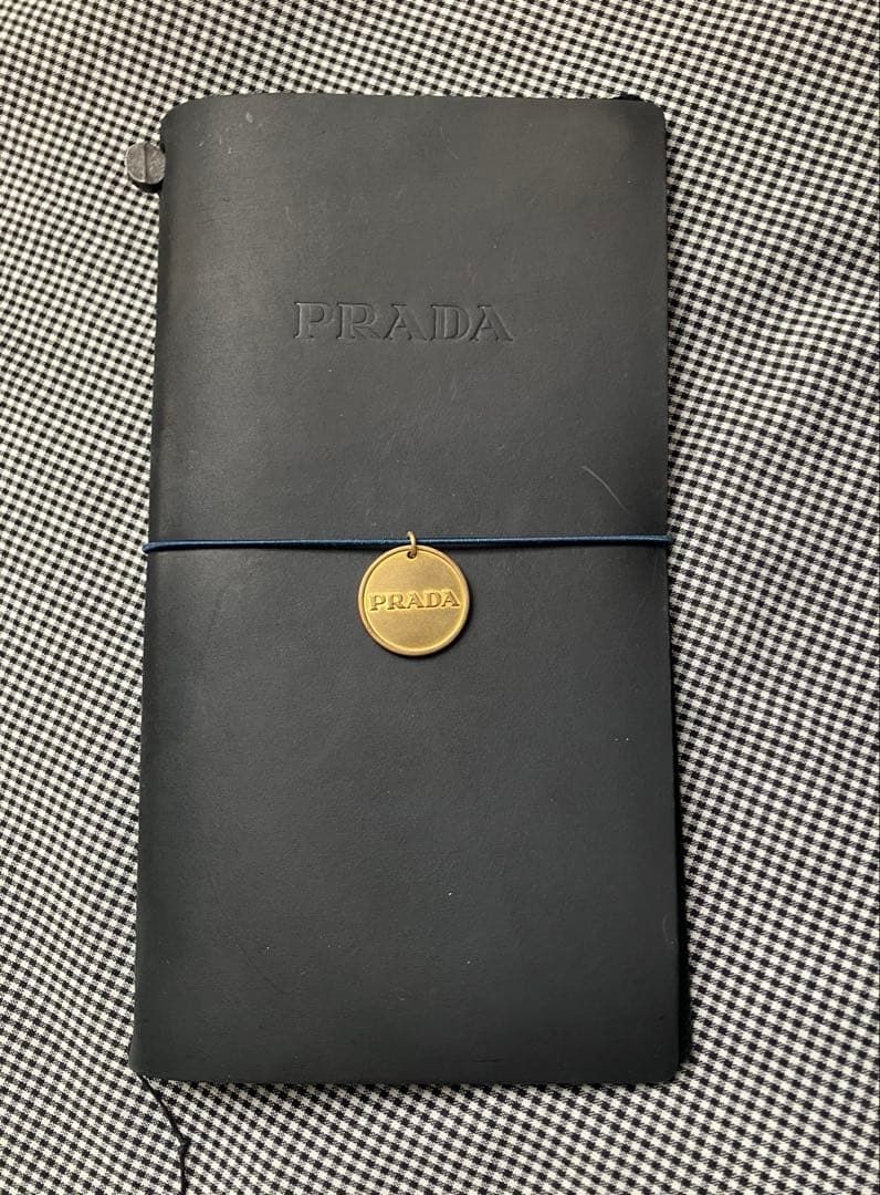 PRADA トラベラーズノート 限定 ブラック チャーム リフィル プラダ