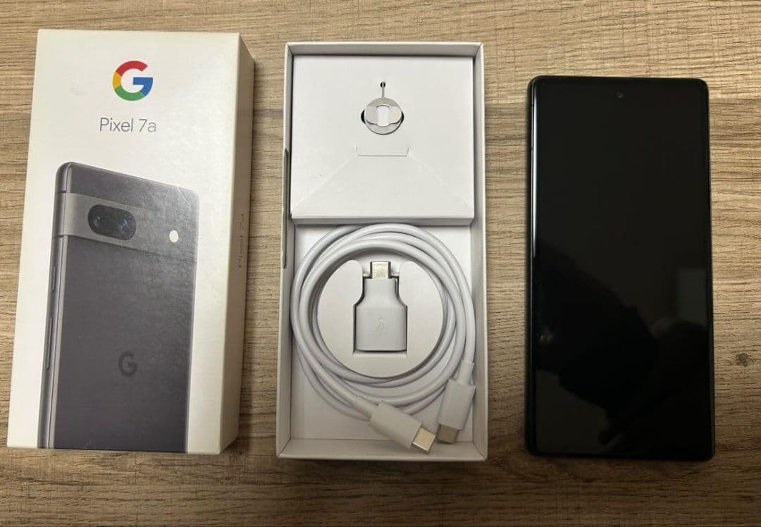GooglePixel7a チャコール　本体　即日発