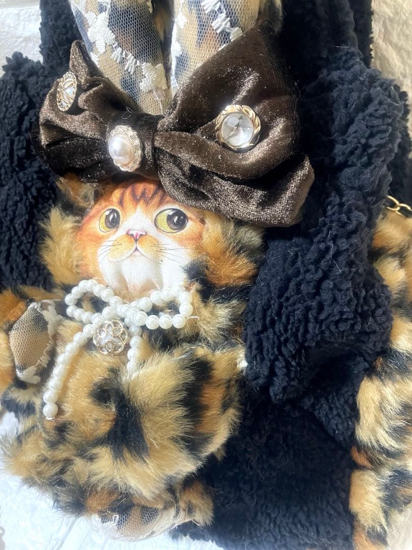 ぴ*ん様 コヤンイサムチョン　ハンドメイド ふわふわ　ショルダー取り外しトートバ