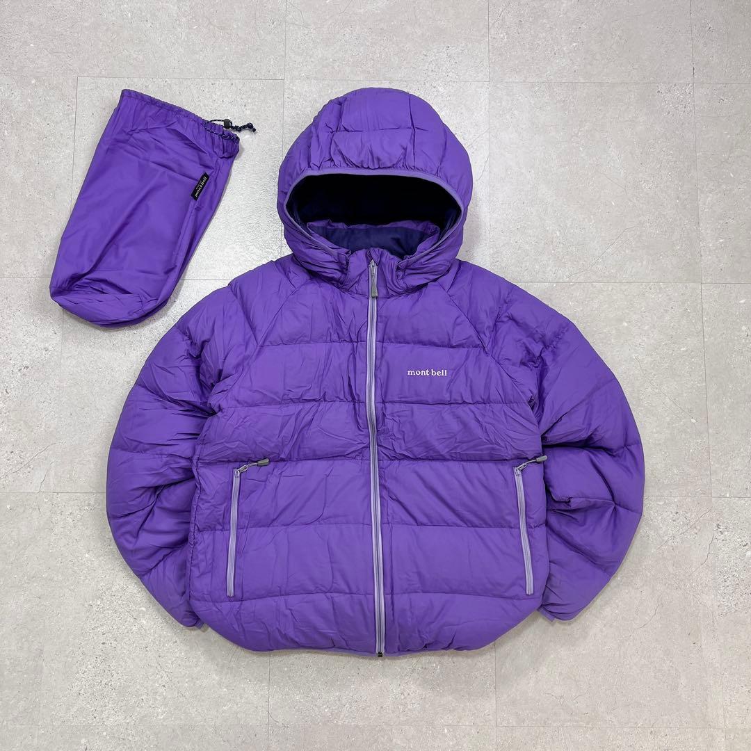 ジャケット・アウター mont-bell down jacket parka purple