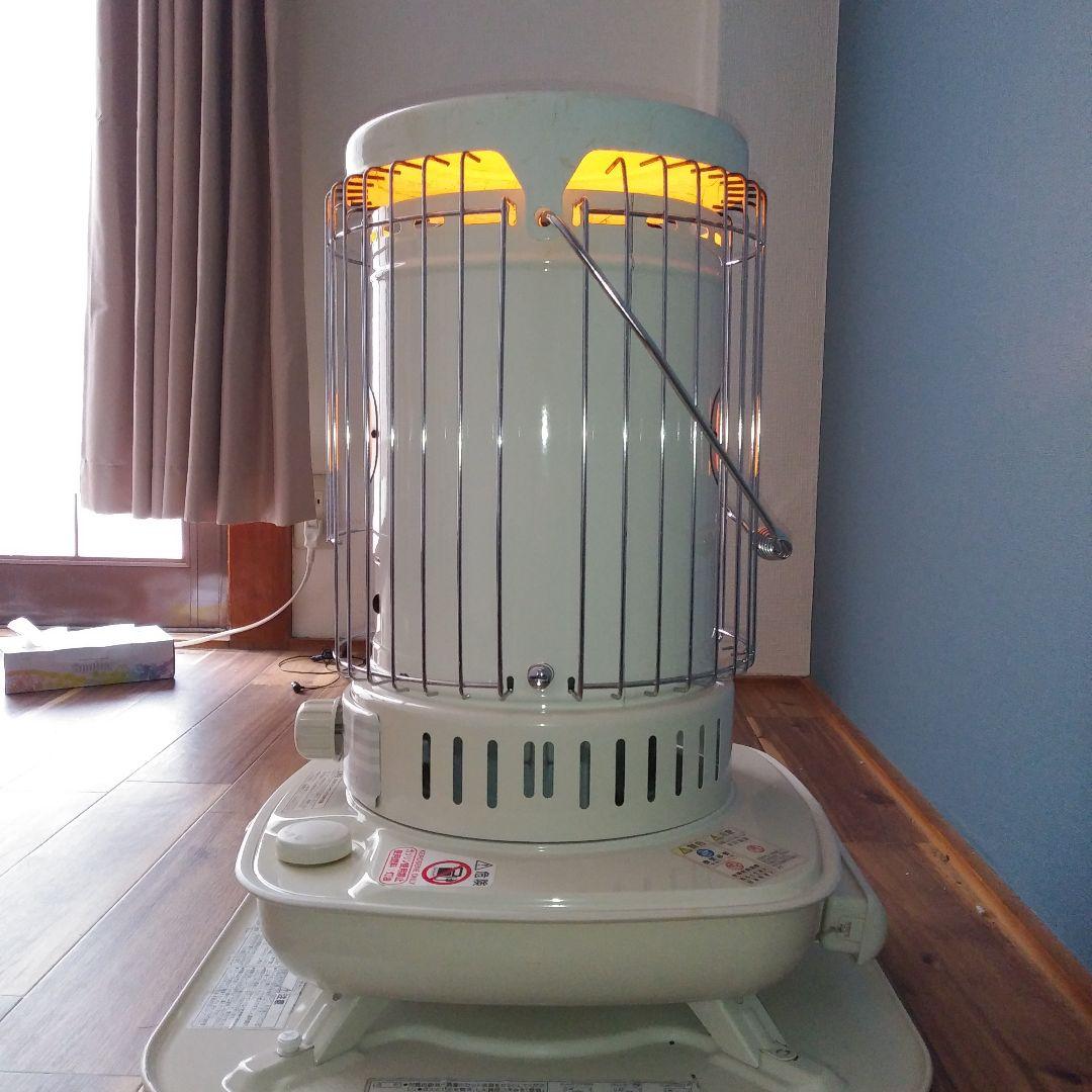 送料無料　だるまストーブ　コロナ　SLストーブ　13畳～18畳　ホワイト