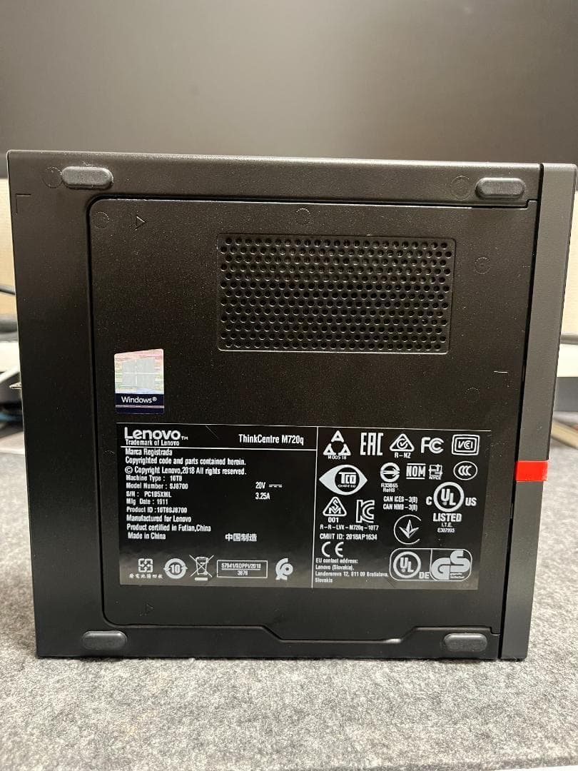 の*様 Lenovo M720q i3第8世代WX3100グラボ8GB RAM