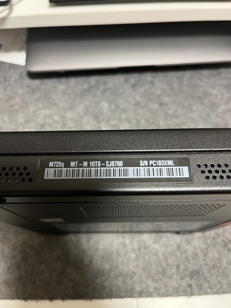 の*様 Lenovo M720q i3第8世代WX3100グラボ8GB RAM