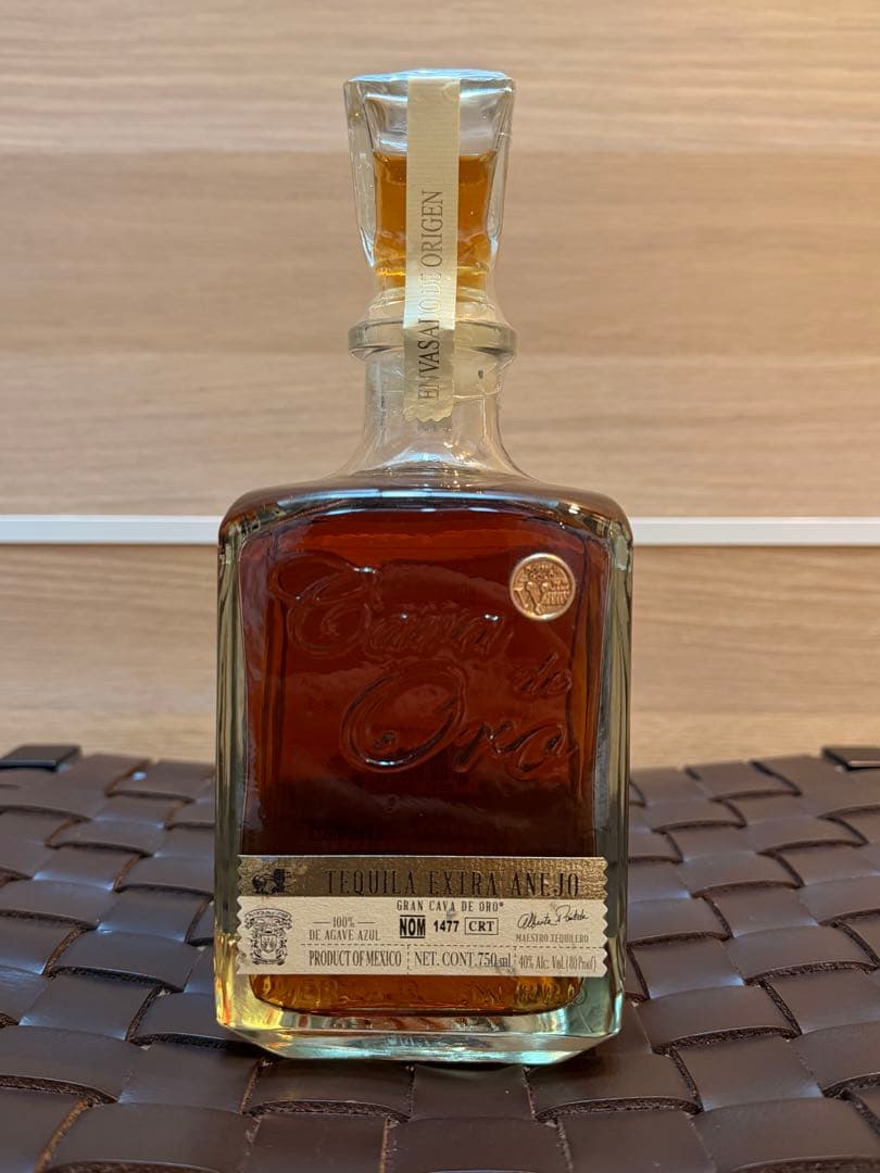 【未開封】グラン カヴァ デ オロ エクストラ アネホ テキーラ 750ml