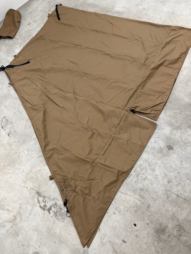 ワンティグリス ロックシールドTC 前幕セット／TC素材／焚き火対応