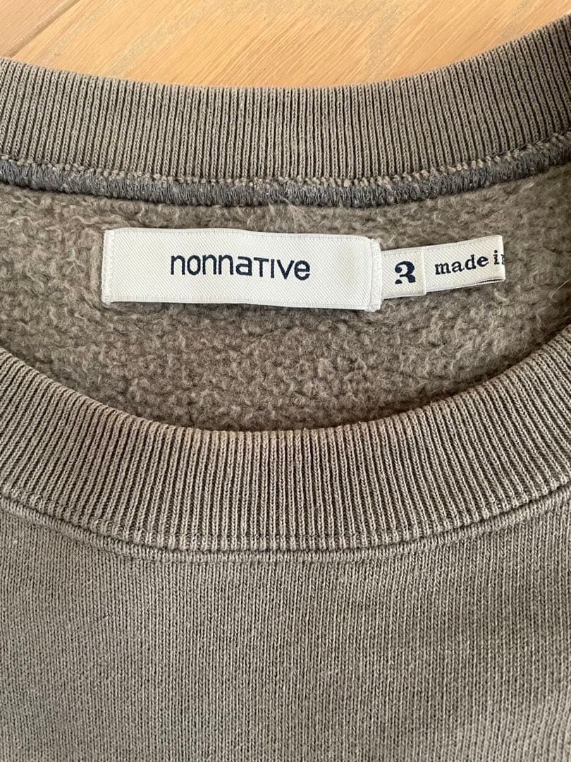 nonnative ノンネイティブ　スウェット