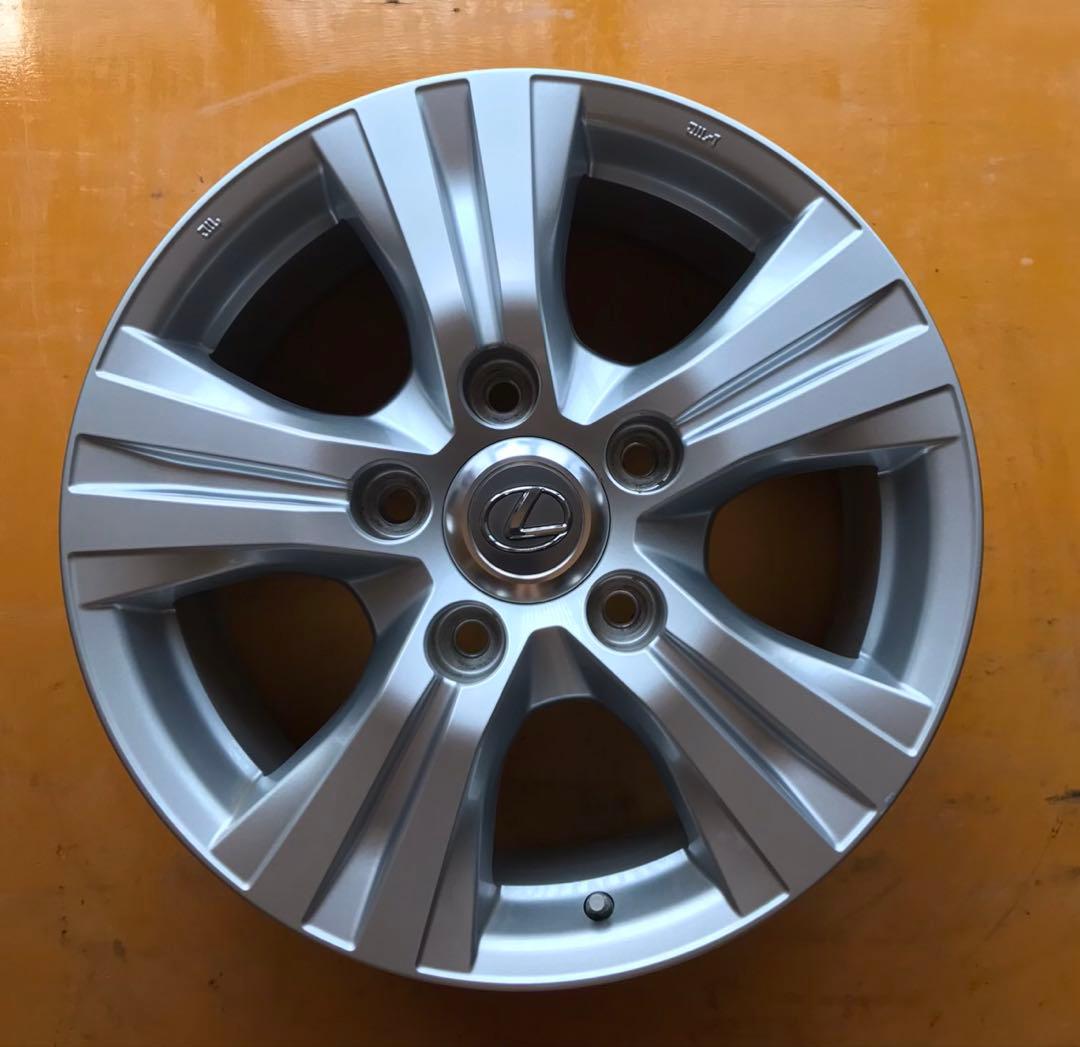 のり様用(a) レクサスLX570純正 18インチホイール 空気圧センサー付１本