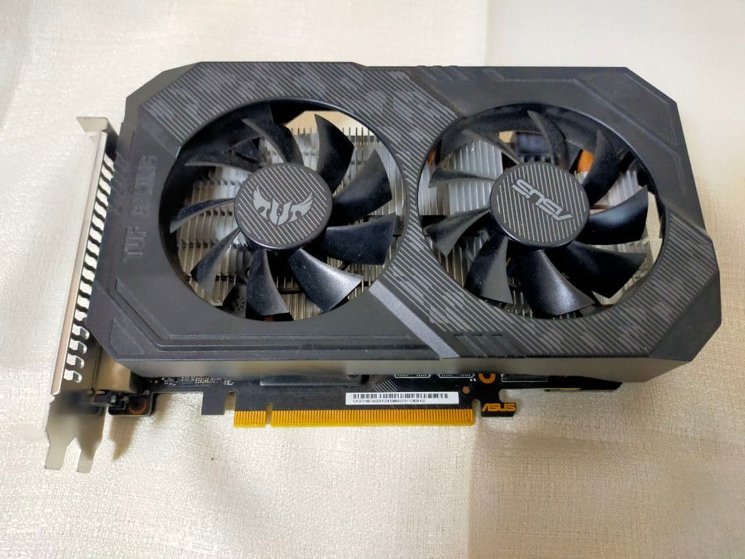 グラフィックボード・グラボ・ビデオカード ASUS TUF GeForce GTX1650 OC 4GB GDDR6