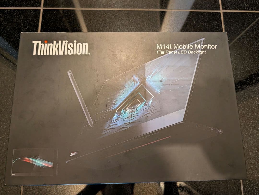 レノボ　ThinkVision M14t 62A3UAR1　14インチモニター
