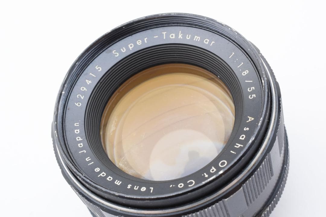 ☆前期型☆ Super Takumar 55mm F1.8 フード付 SO220