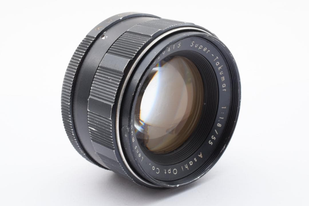 ☆前期型☆ Super Takumar 55mm F1.8 フード付 SO220