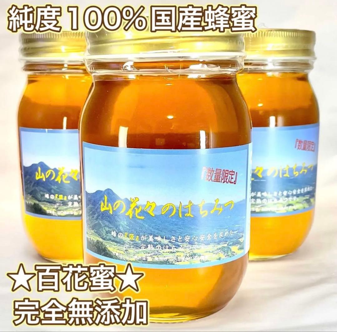 厳選　非加熱国産はちみつ　600g×6瓶　即購入OK