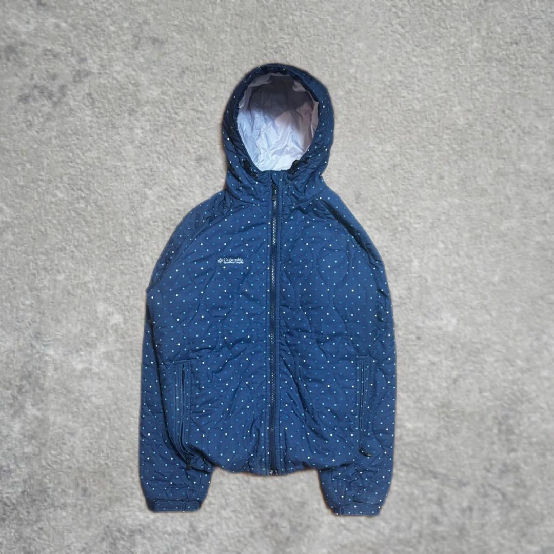 や*よ様 00s Columbia hooded puffer jacket ド