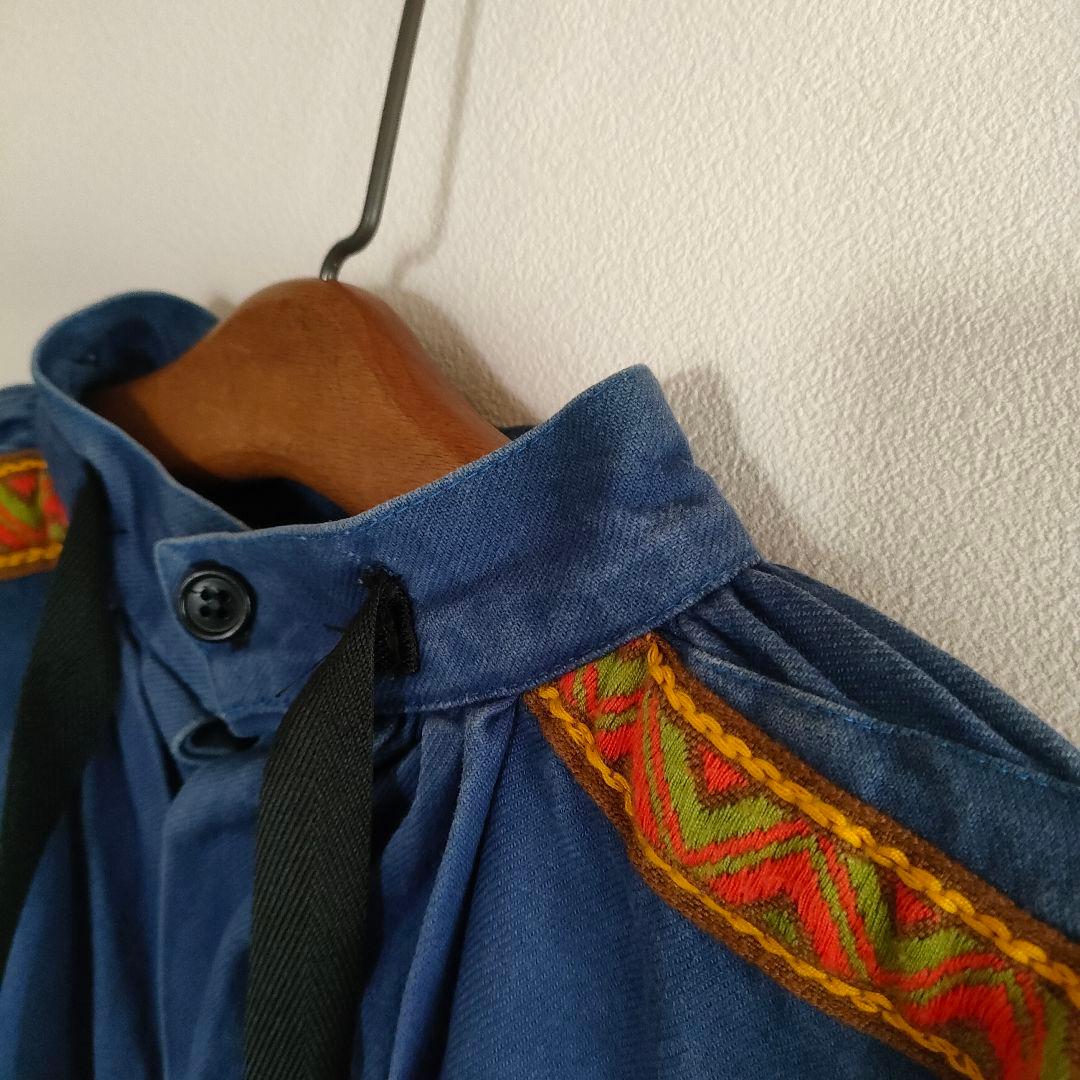 ジャケット・アウター Rare! 1960s french vintage cotton smock