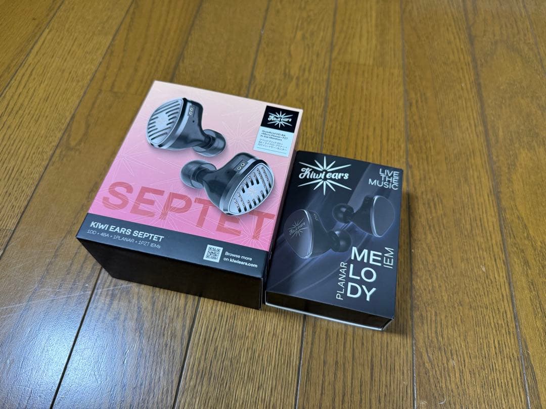 Kiwi ears septet ＆ Melody 中華イヤホンセット