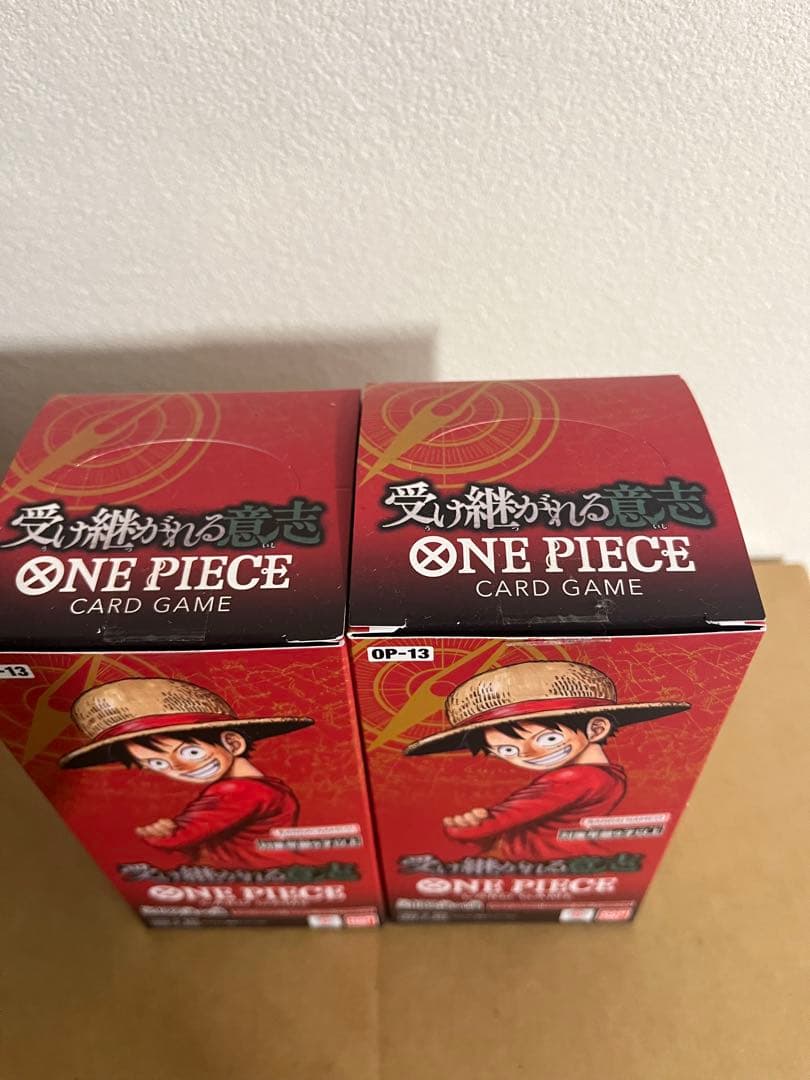 【2BOX】ワンピースカード　受け継がれる意思