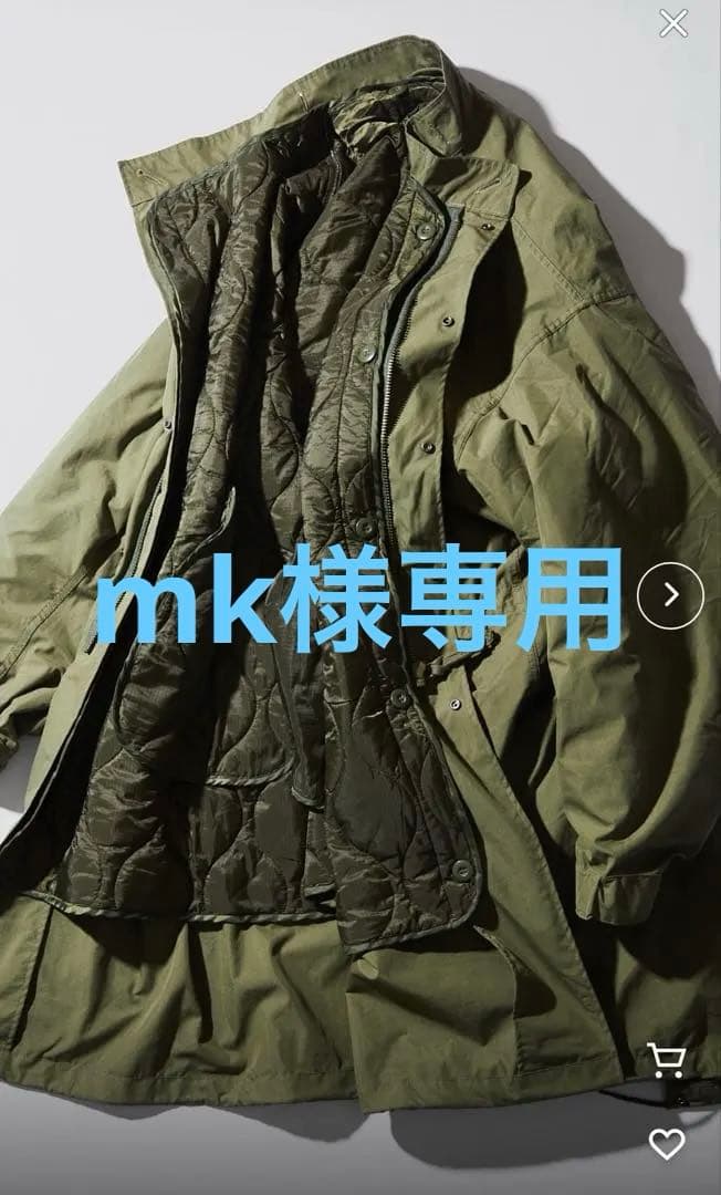 Freeks ビッグシルエット モッズコート/3WAY