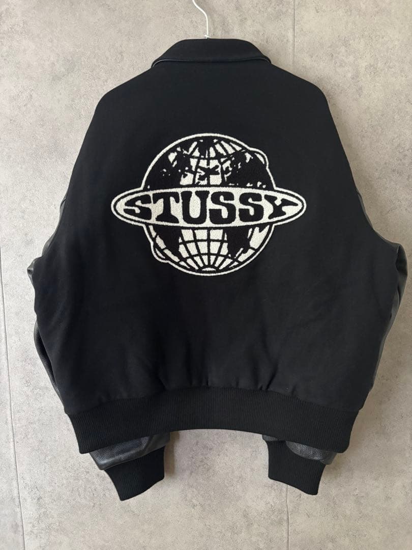 ステューシー 　スヌーシー　グローブバーシティ　ジャケット　ブルゾン※希少サイズ