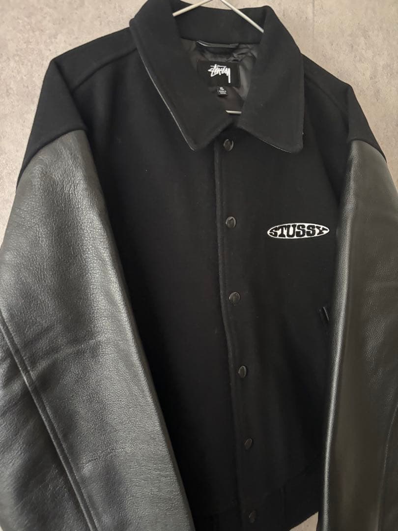 ステューシー 　スヌーシー　グローブバーシティ　ジャケット　ブルゾン※希少サイズ