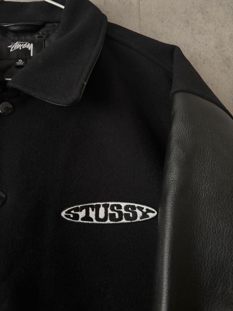 ステューシー 　スヌーシー　グローブバーシティ　ジャケット　ブルゾン※希少サイズ