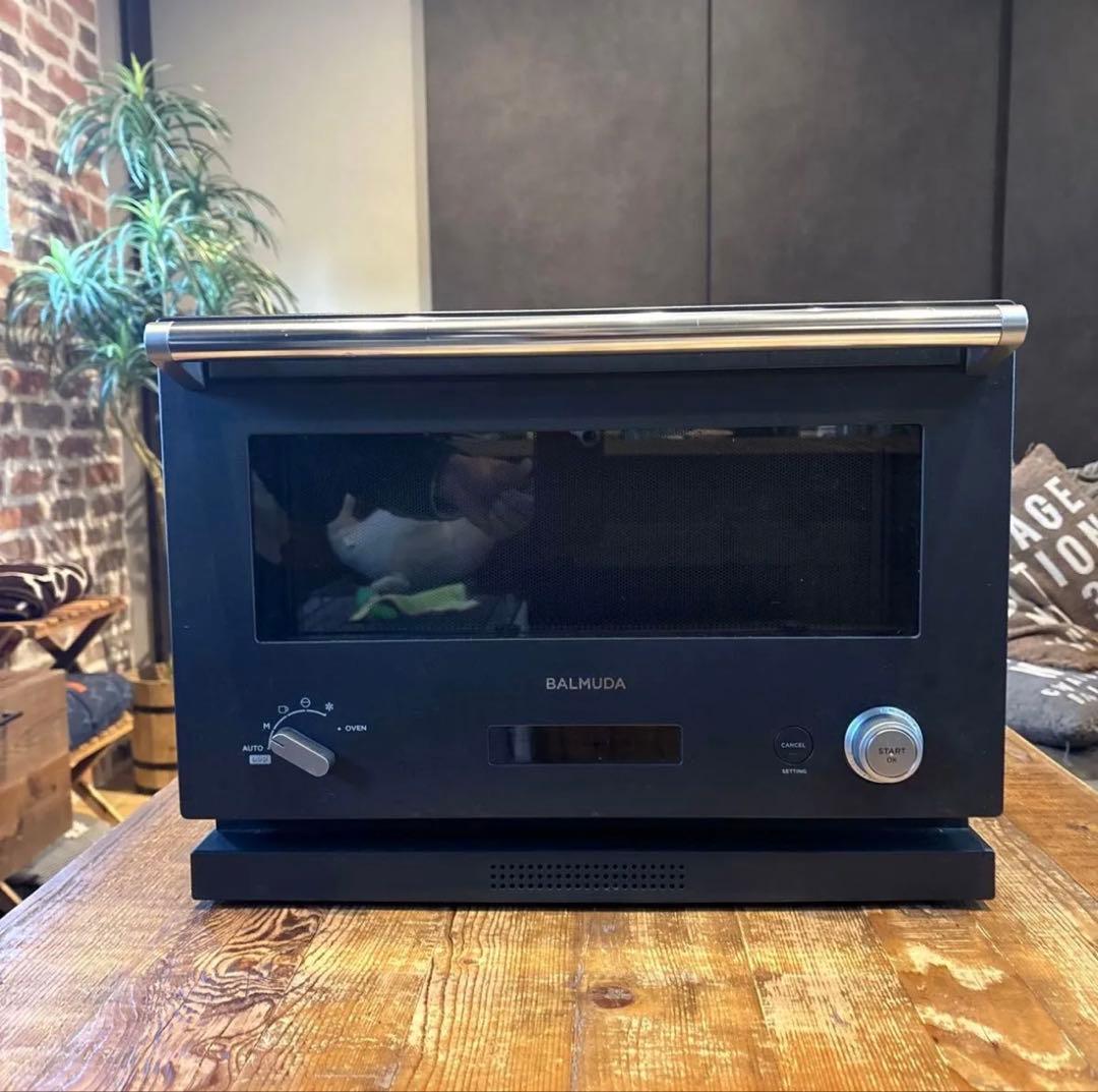 BALMUDA K04A-BK オーブンレンジ　ジャンク品