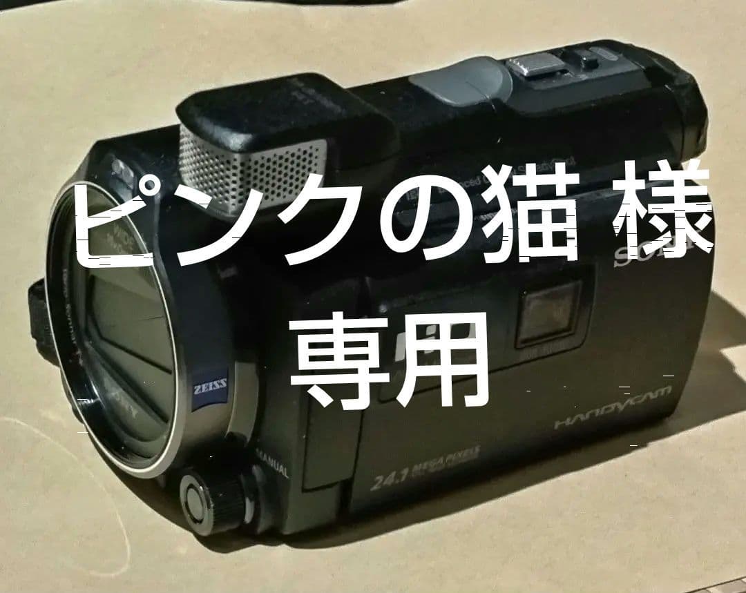 ピンクの猫  SONY HDR-PJ790 ビデオカメラ ソニー