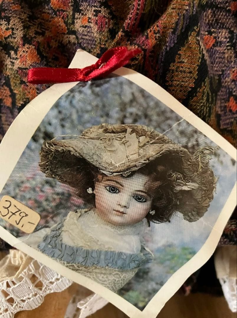 木製人形　ドイツ　34㎝　女の子