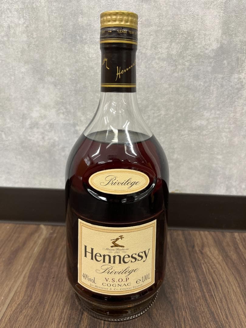 M033 ヘネシー VSOP コニャック　プリヴィレッジ 1L 40％