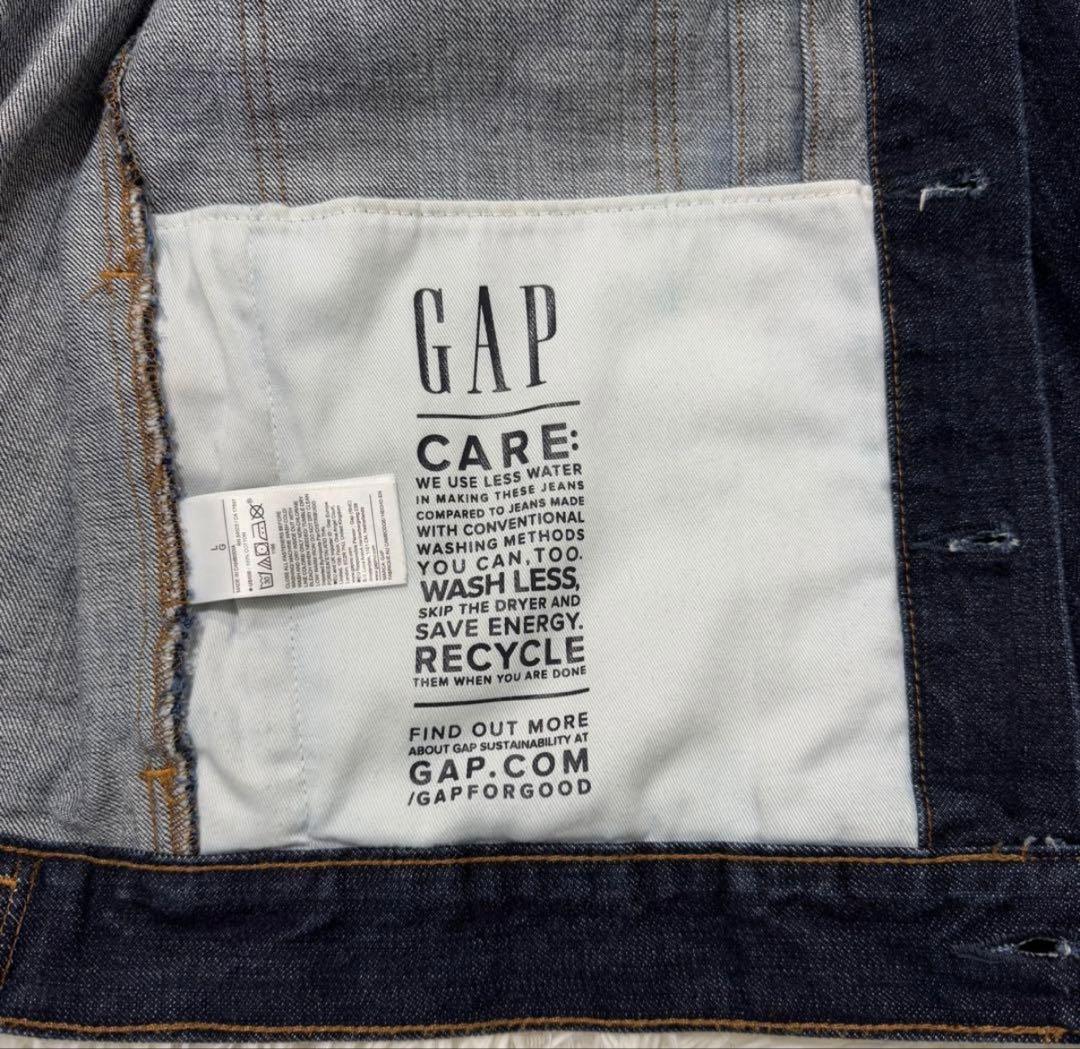 GAP 25AW ヘビーウェイト デニムジャケット 完売品 2nd L