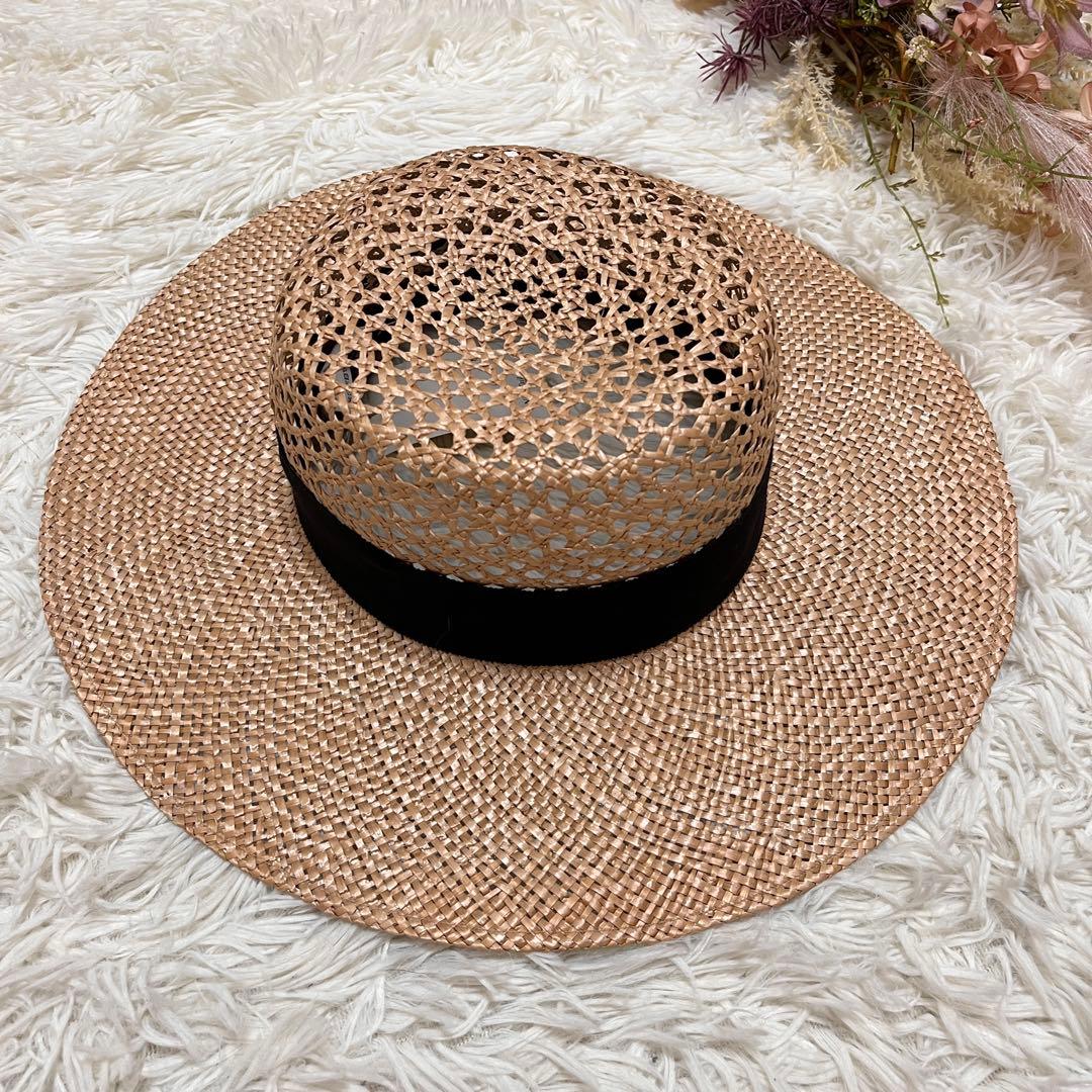 【タグ付き】Nine Tailor　ナイン テイラー　ハット　麦わら帽子　日本製