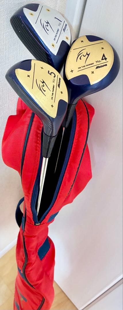 早い者勝ち　レフティ　左利き　ミズノ　レディースゴルフクラブセット フレックスL