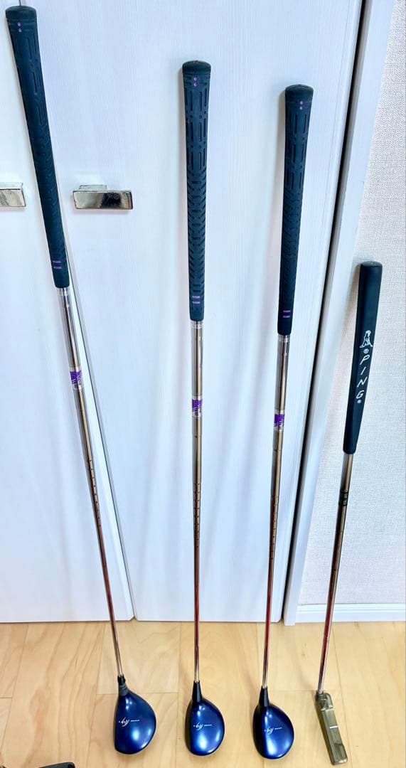 早い者勝ち　レフティ　左利き　ミズノ　レディースゴルフクラブセット フレックスL