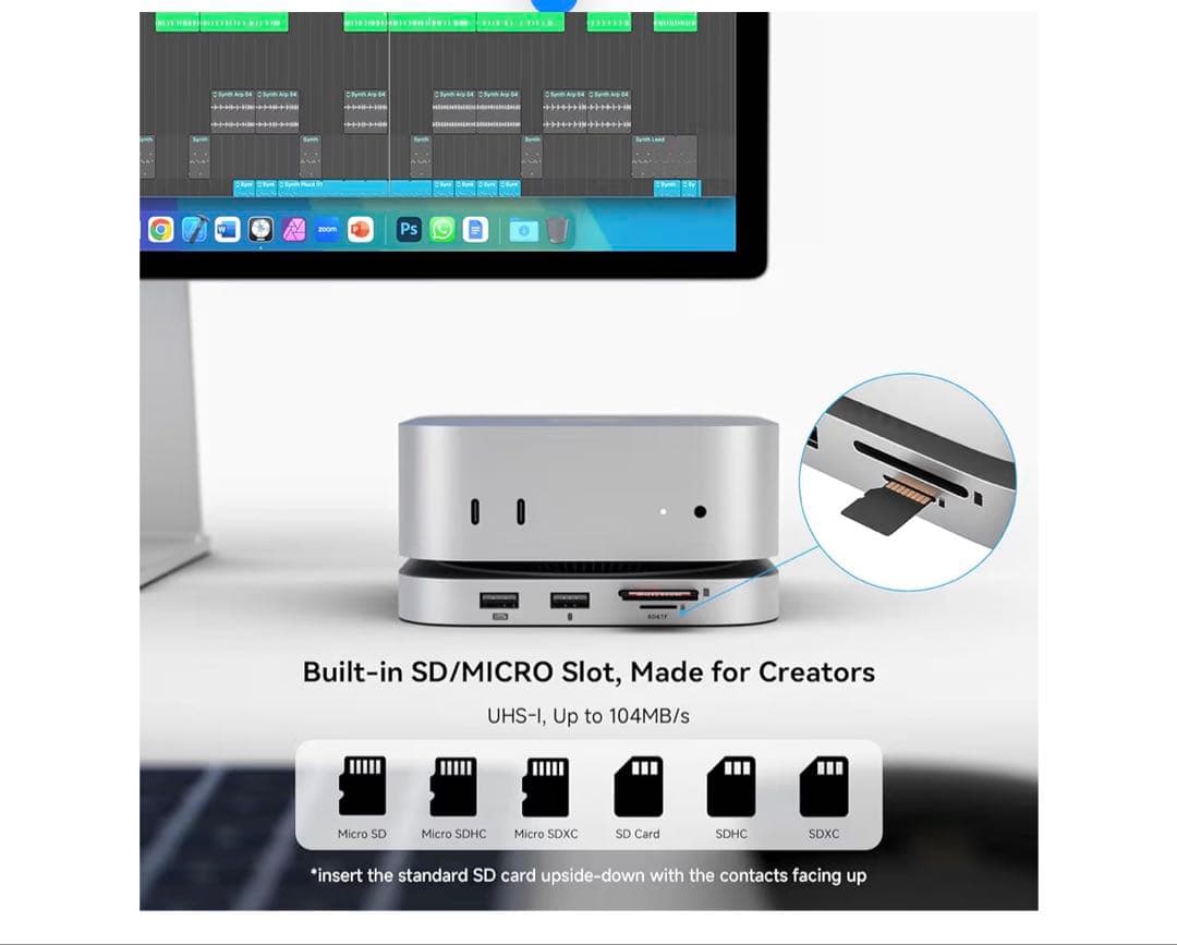 Macmini M4(24GB|512GB)+ハブスタンドセット