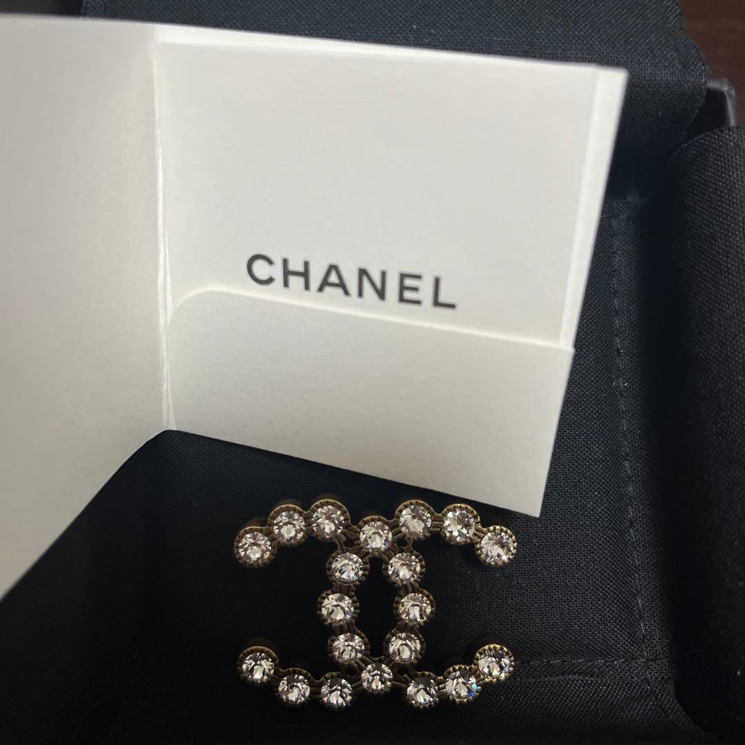 CHANEL ダブルCロゴ ブローチ
