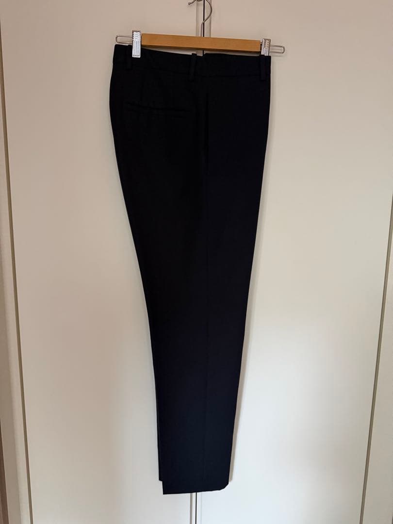 【美品】JILSANDER ジルサンダー スラックス 44 ネイビー