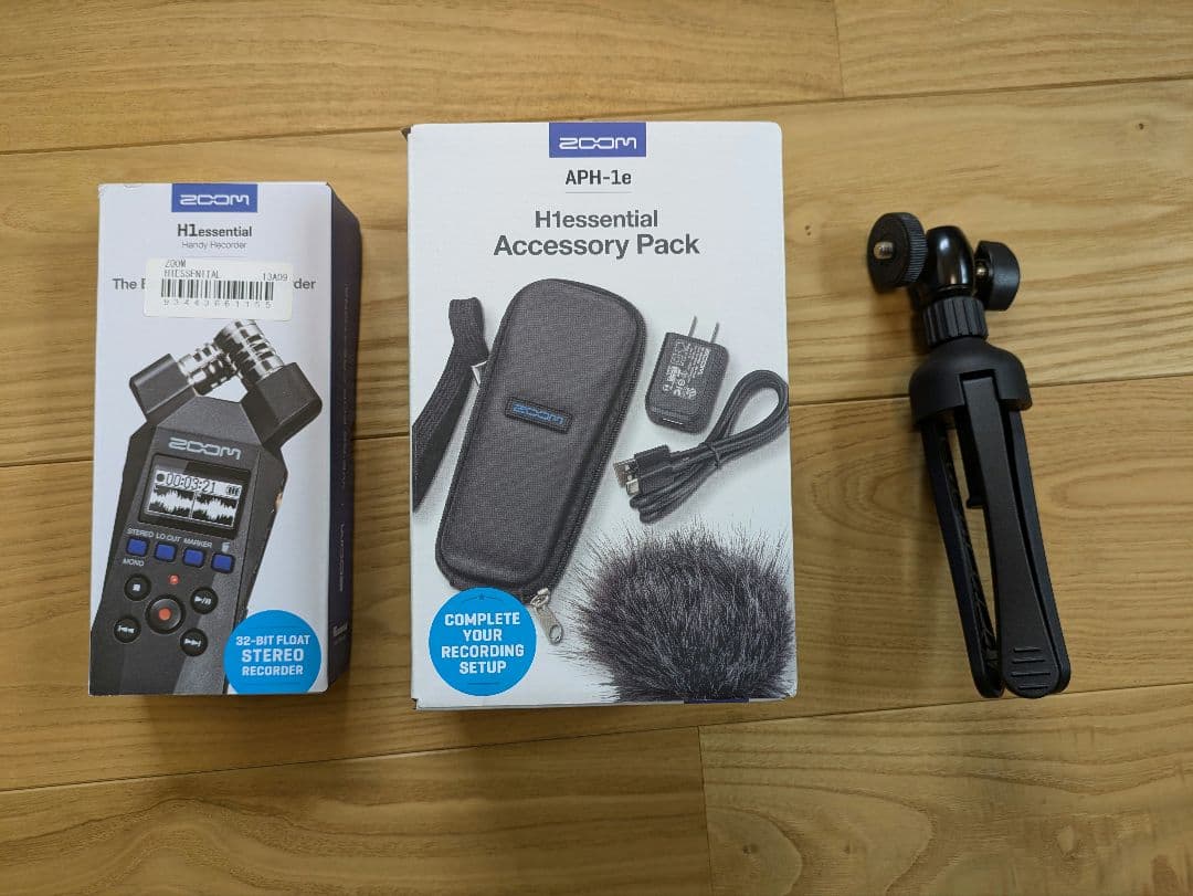 ZOOM ズーム H1essential ハンディレコーダーセット