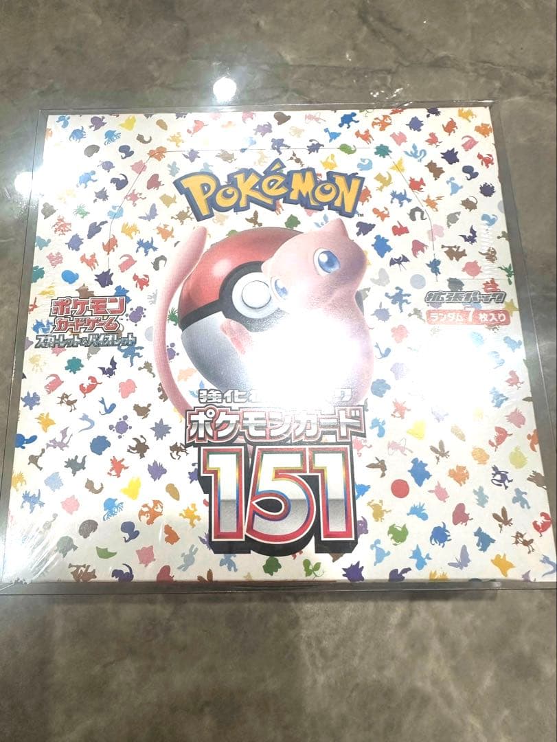 ポケモンカード　151 BOX シュリンク付き