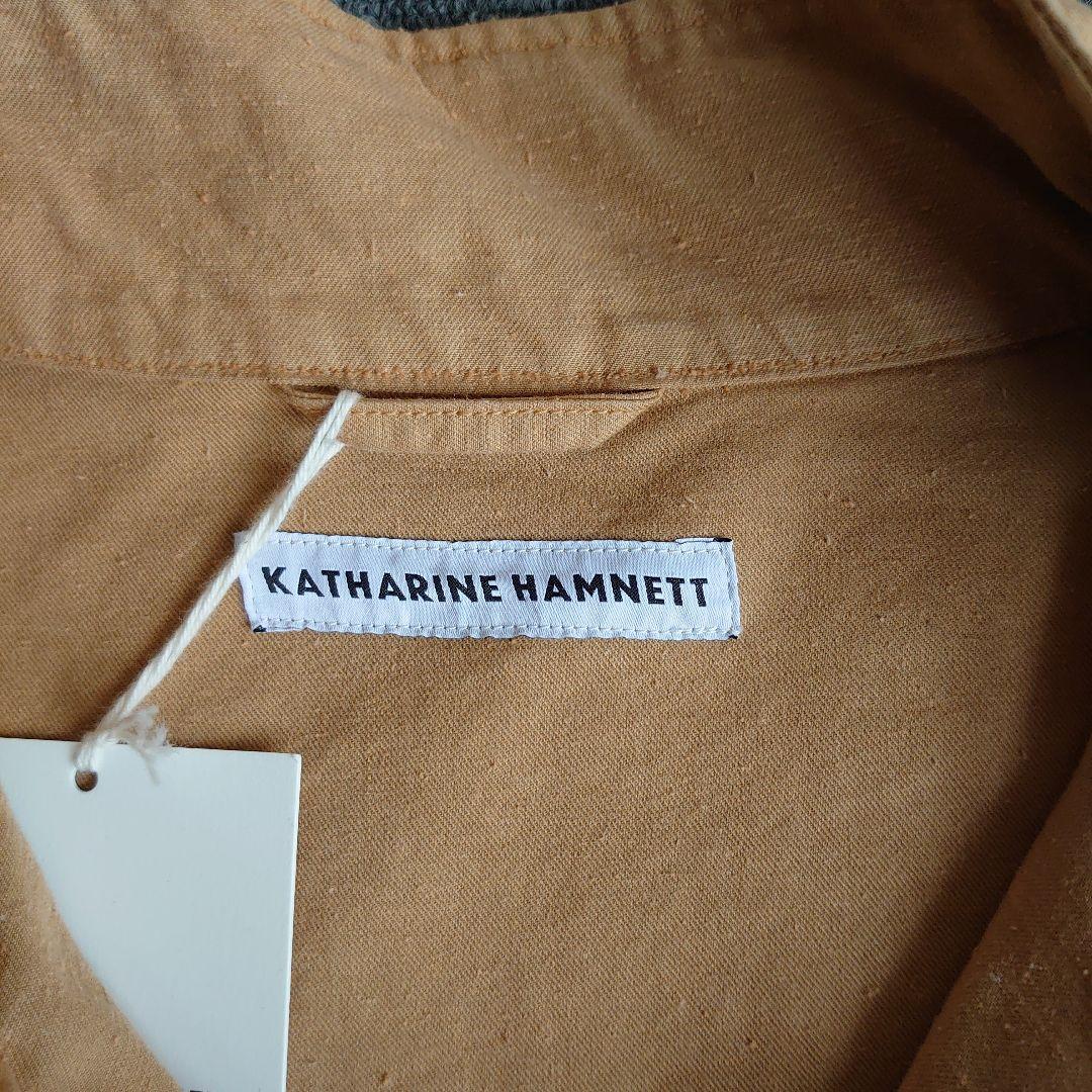 【新品未使用】KATHARINE HAMNETT ミリタリージャケット ベージュ