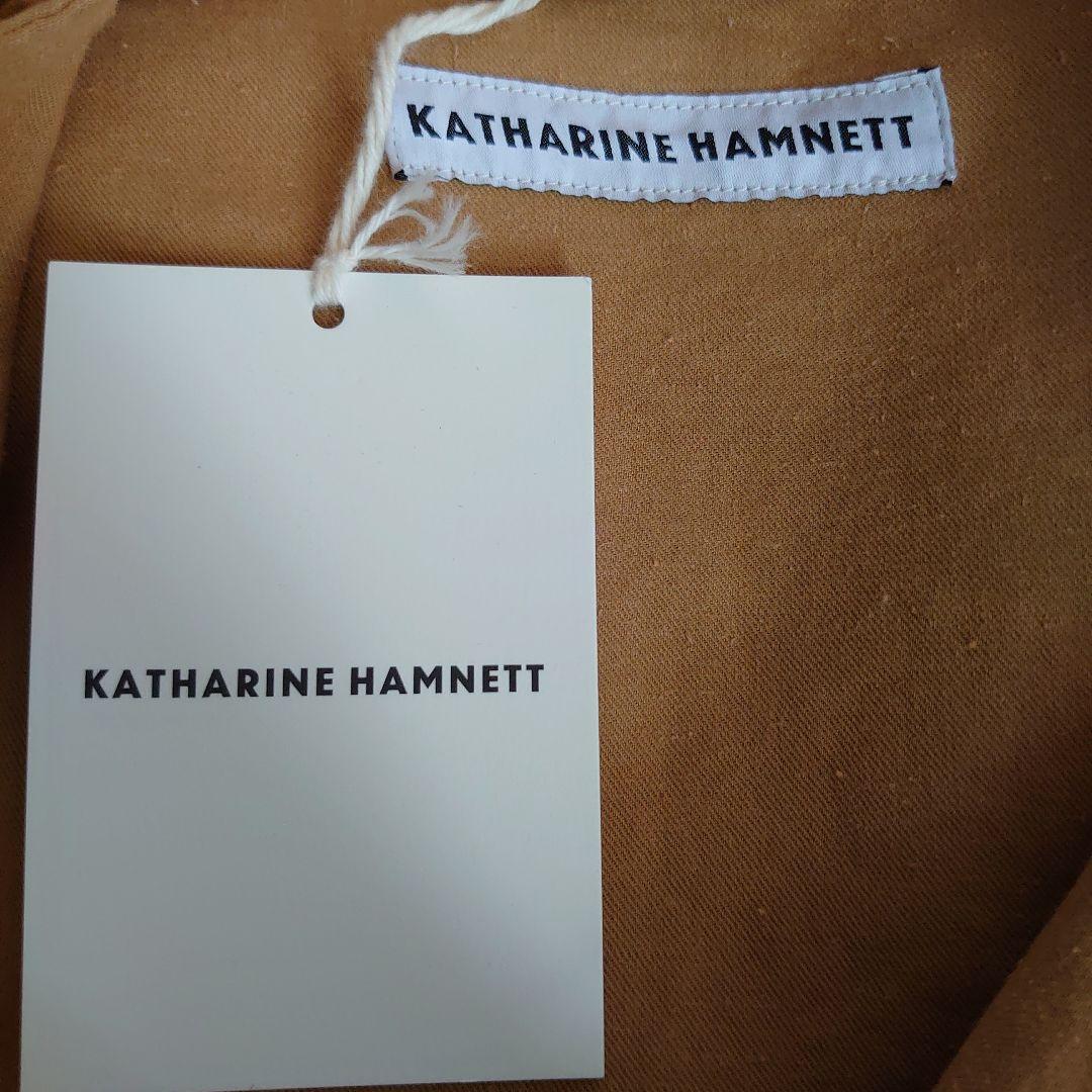 【新品未使用】KATHARINE HAMNETT ミリタリージャケット ベージュ