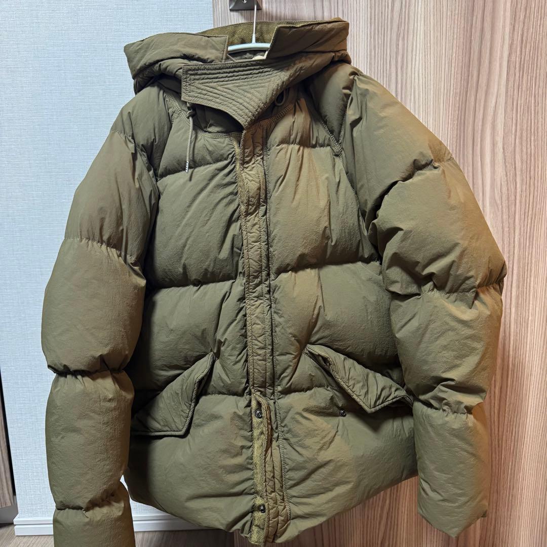 Ten-C Artic Down Parka S3/35 オリーブ Mサイズ