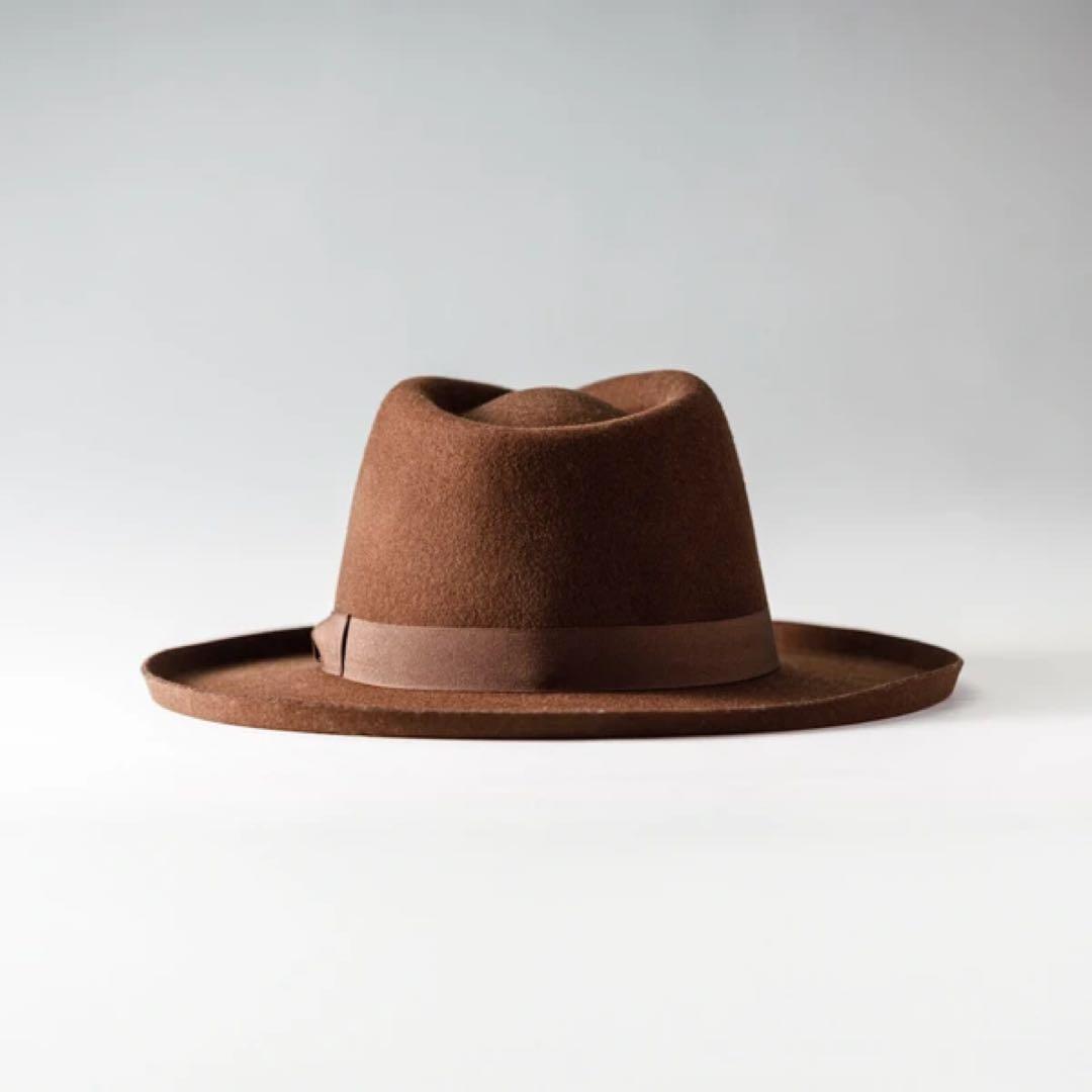 BRIM UP LONG FELT HAT　ブリムアップ ロング フェルトハット