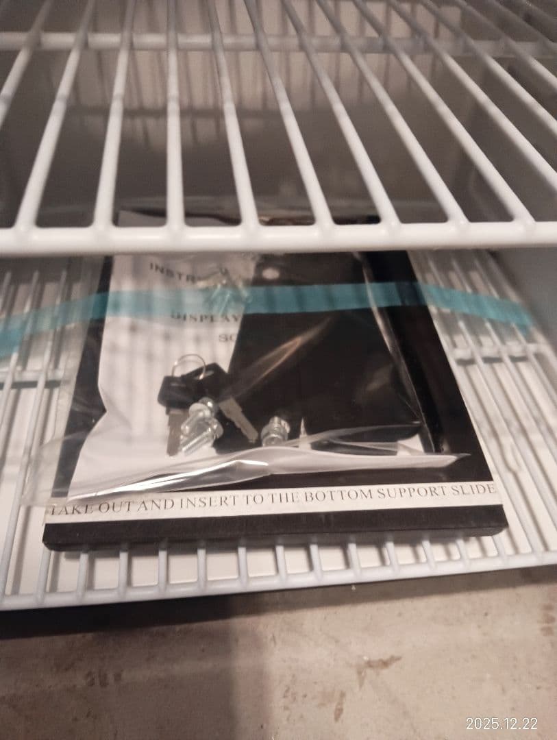 冷蔵庫 ステンレススチール ガラス扉　冷蔵ショーケース