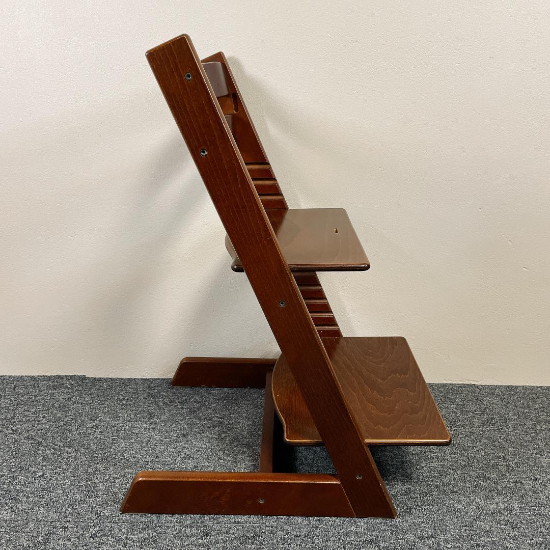 【美品】 人気色　STOKKE トリップトラップ　シリアル3　ウォルナット